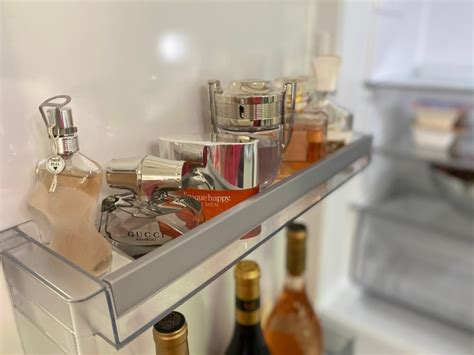 how to keep perfume in fridge.